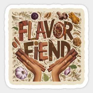 Flavor Fiend Sticker